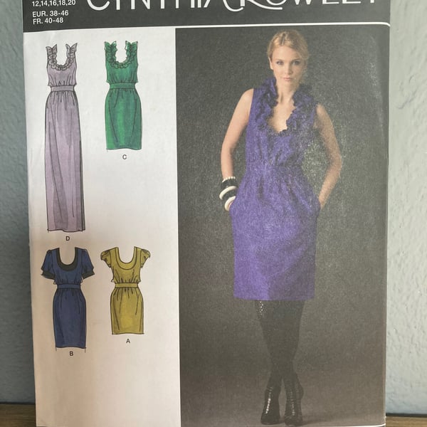 Simplicity Cynthia Rowley K2497 Dress Pattern