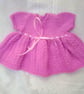 Baby's Knitted Dress with a Full Skirt, Baby Shower Gift, Prem Sizes Available - Image 5