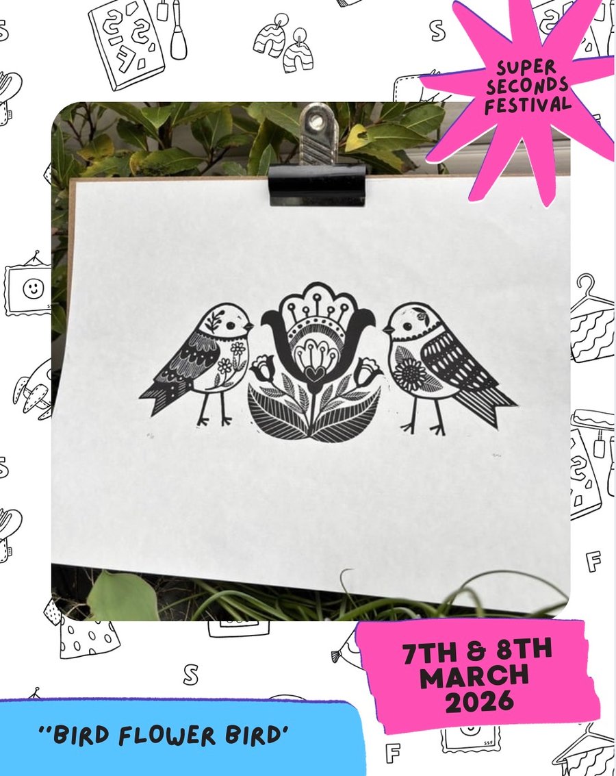 Bird Flower Bird - Super Seconds misprint