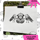 Bird Flower Bird - Super Seconds misprint