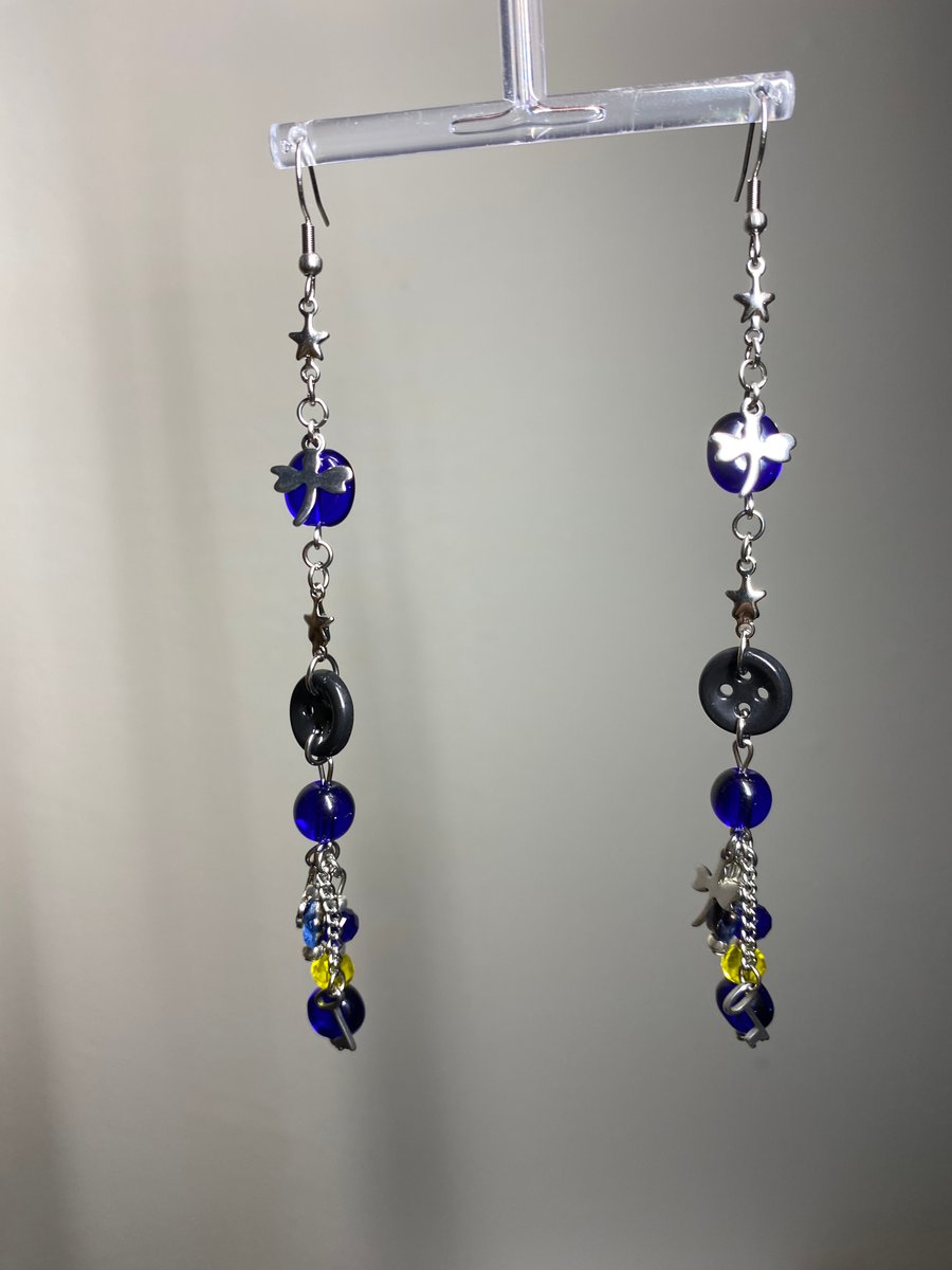 Long Coraline Earrings 