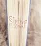 Sister CUT & FOLD Book Folding Pattern - - EMAILED PDF PATTERN - Image 1