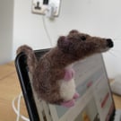 George mouse needle felt.