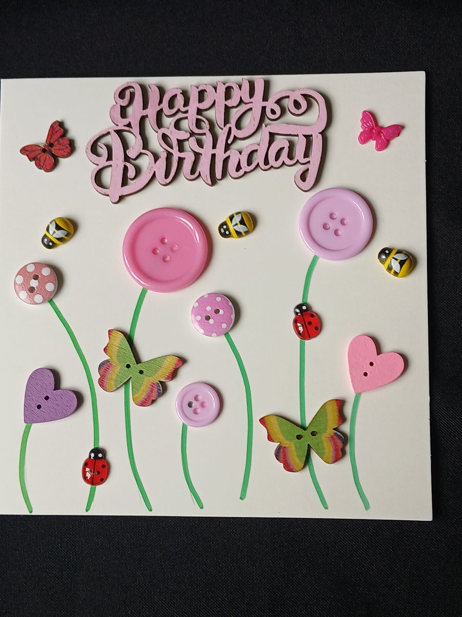 Handmade birthday card 