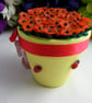 Poppy Flower Pot Decoration. - Image 4