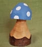 Blue Spotty Toadstool - Image 1