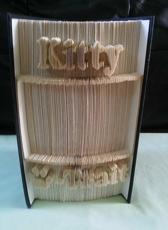 Kitty Paw-Trait Photo Frame CUT & FOLD Book Folding Pattern -EMAILED PDF PATTERN