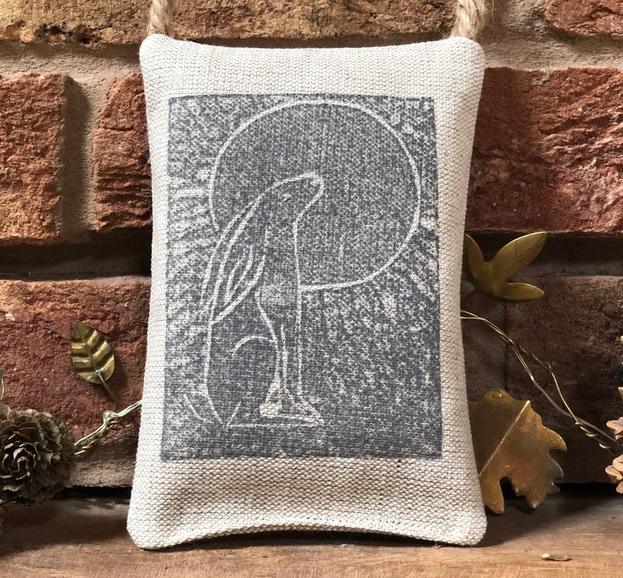 Hanging Lavender Sachet- Moon Gazing Hare