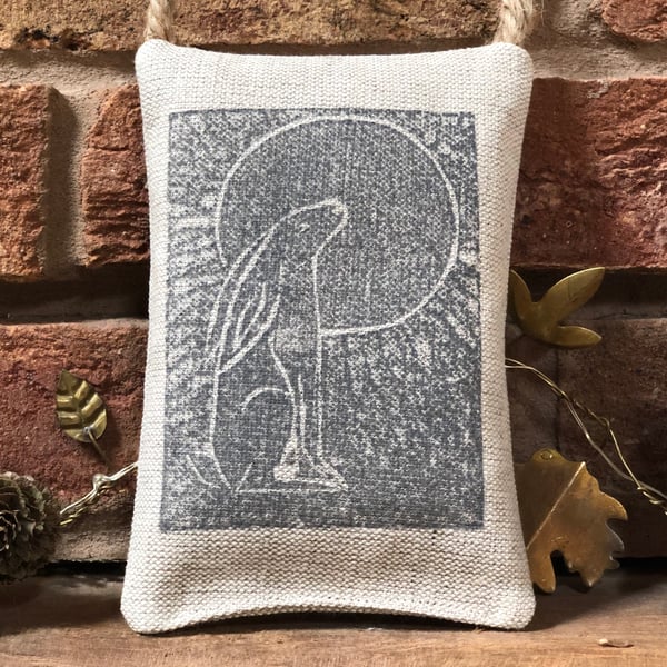 Hanging Lavender Sachet- Moon Gazing Hare