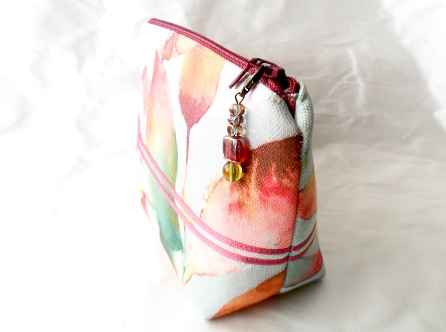 Handmade make-up bag