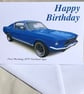 Ford Mustang GTA Fastback 1967 - Birthday, Anniversary, Retirement, Plain Cards - Image 1