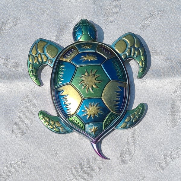 Mystical Seaturtle Hanging Ornament 