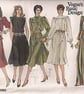 Vintage VOGUE Sewing Pattern 2965: Vogue’s Basic Design, Dress size 6, 8, 10 - Image 1