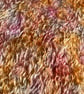 Hand dyed Helmbold mohair fur fabric "Florrie" on Dove Grey Sparse 25mm