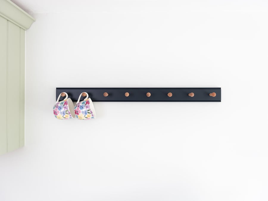 Shaker Peg Rail in Railings , Mug Rack, Coat Hooks, Kitchen Peg Rail, Kitchen Ho
