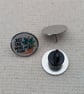 Just One More Plant - Plant Themed Badge - Large Resin Topped Pin Badge - Image 2