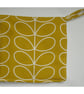 Pot Holder Potholder Grab Mat Kitchen Cookware Pad Mustard Yellow Stem Leaves - Image 1