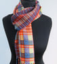 Colourful handwoven scarf - Image 6