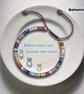 Natural Stone Picasso Lapis Lazuli Braided Bracelet