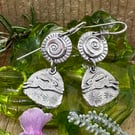 Silver Hare Earrings