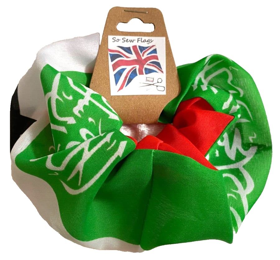 Somaliland Flag Hair Scrunchie Scrunchies Accessory Band Elastic