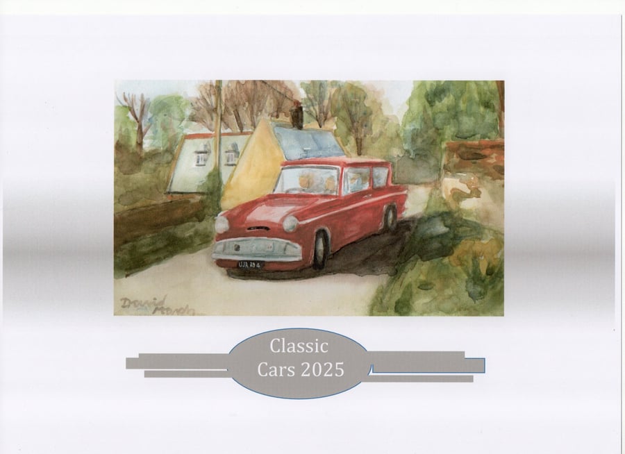 Classic car Calendar 2025