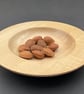Sycamore bowl with wide brim and edge detail - Image 1