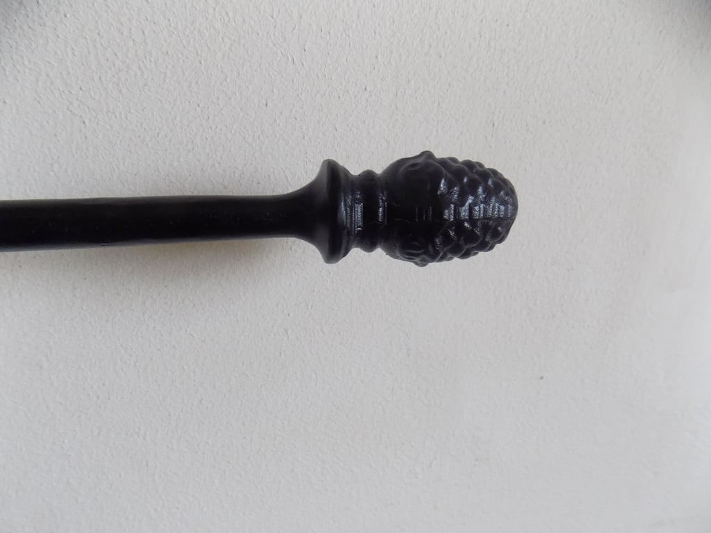 Custom Curtain Rail........................Wrought Iron (Forged Steel) Hand Made