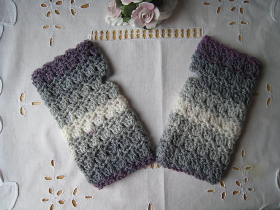 Posy Fingerless Gloves PS08