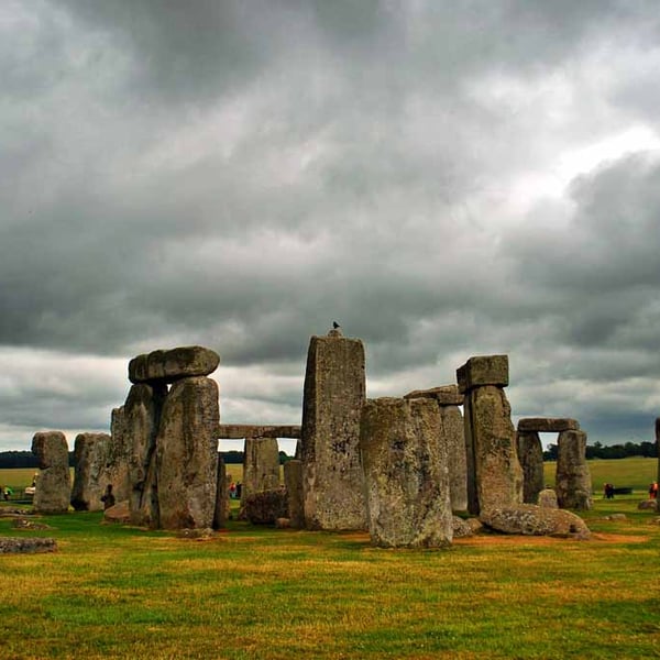 Stonehenge Wiltshire England UK 18"x12" Print