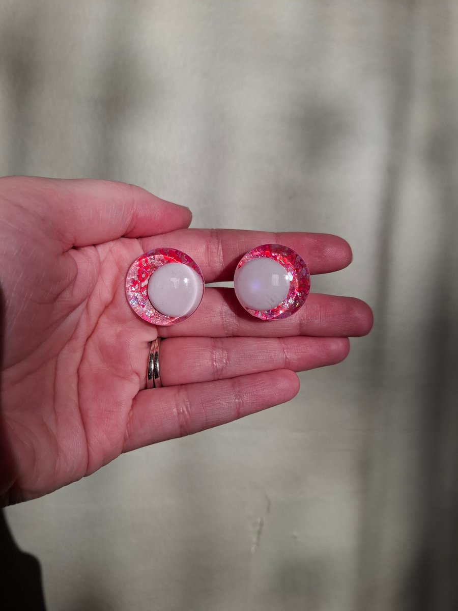 Hand painted safety eyes for crochet plushies! 25mm-30mm VALENTINES COLLECTION