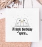 Ghost Birthday Card, Funny Pun Birthday Card, Spooky Birthday Card. - Image 4