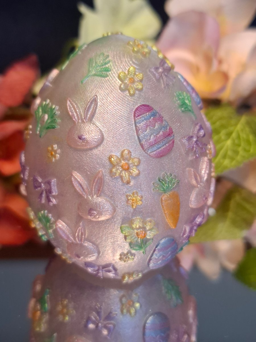 Handmade Easter egg ornament 