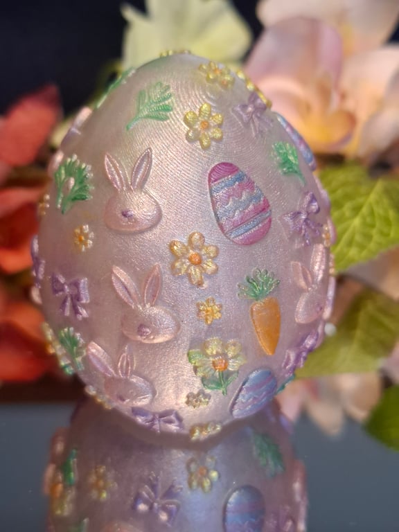Handmade Easter egg ornament 
