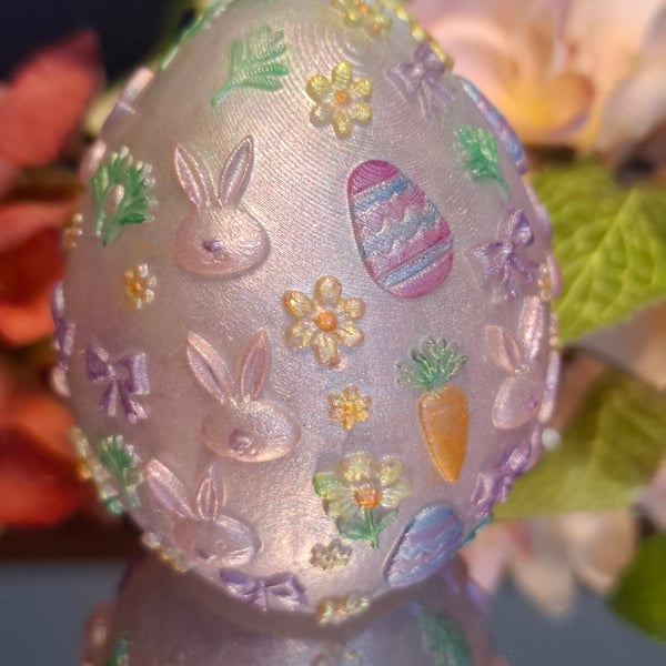 Handmade Easter egg ornament 