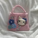 Hand Knitted Child's Handbag