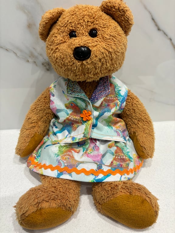 Prancing Unicorn Teddy Outfit