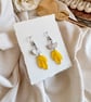 Whimsical Floral Drop Earrings - Image 4