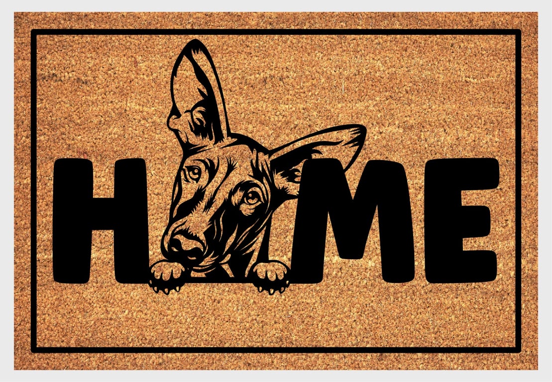 Podenco Door Mat No.1 - Podenco Welcome Mat - 3 Sizes