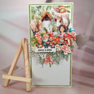 Handmade Fairy Tale Card (87) Snow White and the Seven Dwarfs Inspired 