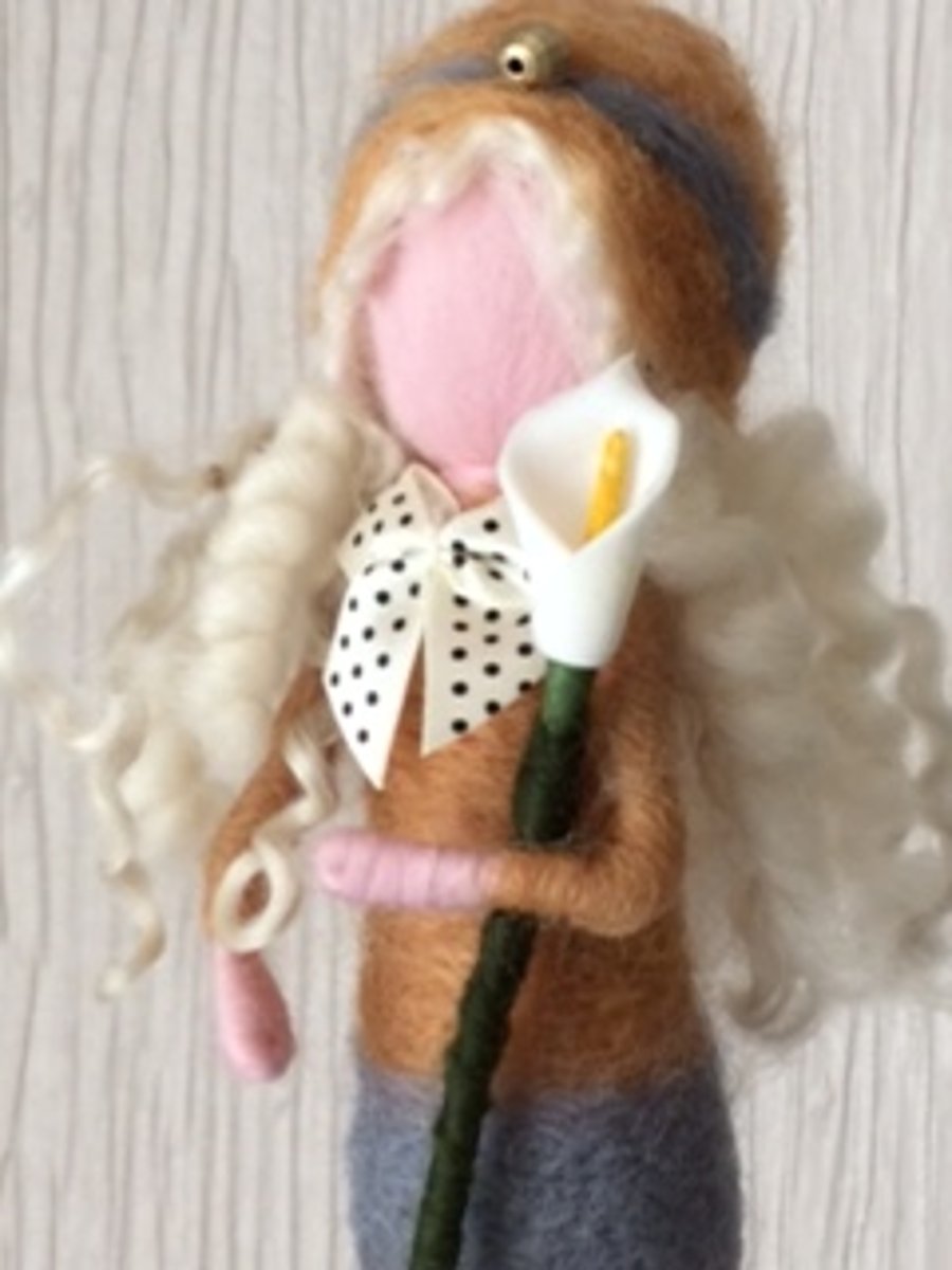Needlefelted doll - Eleanor