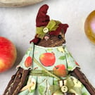 Witch Pomme,  A Tiny Mabon Wren