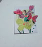 Any occasion cards. Notelets. Set of 4 fairy themed card toppers. Ref 257.  - Image 4