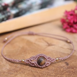 Beautiful bracelet with natural stone