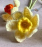 Crochet narcissus, crochet daffodils, handmade flowers - Image 5