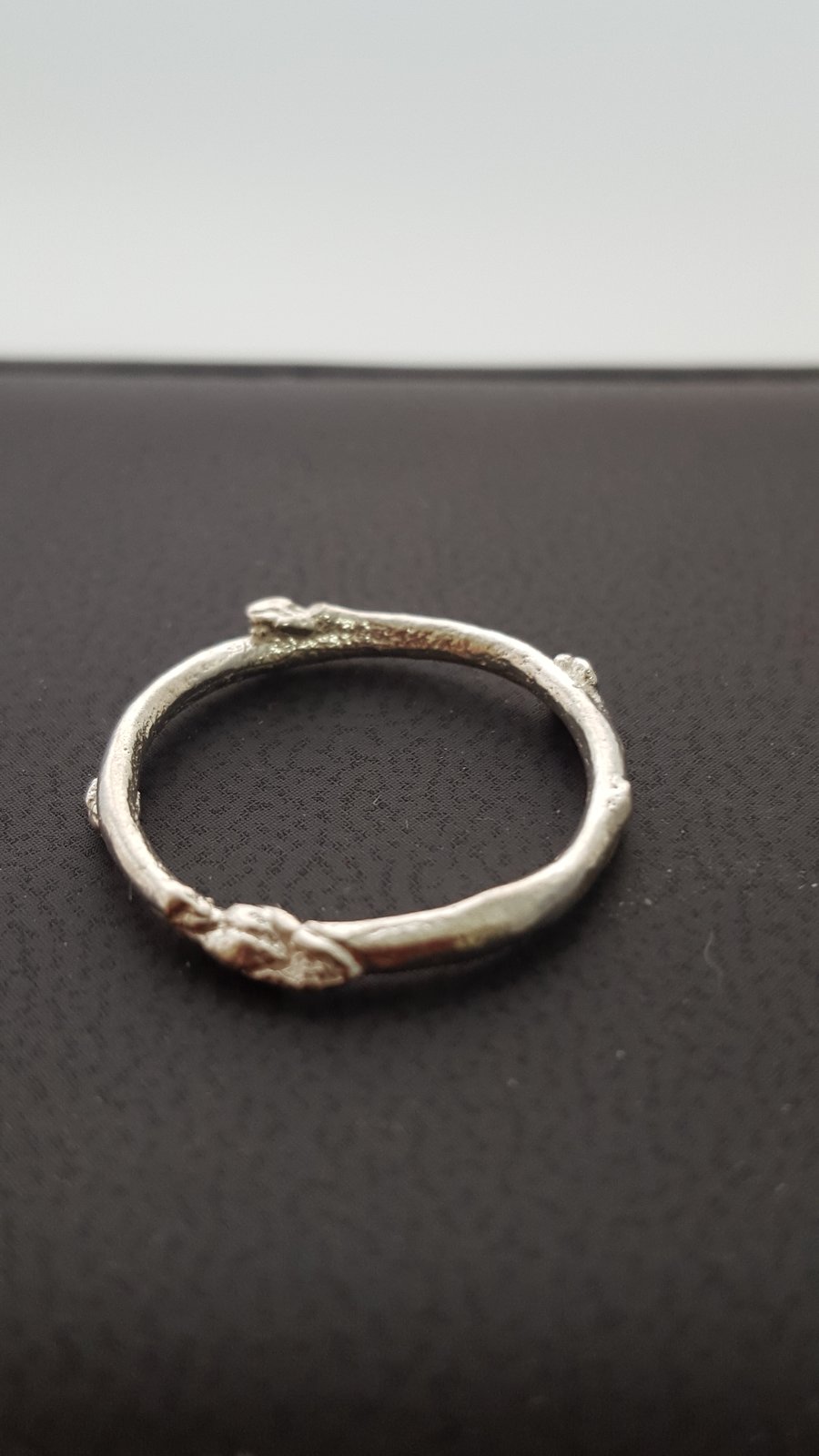Sterling Silver Twig Ring