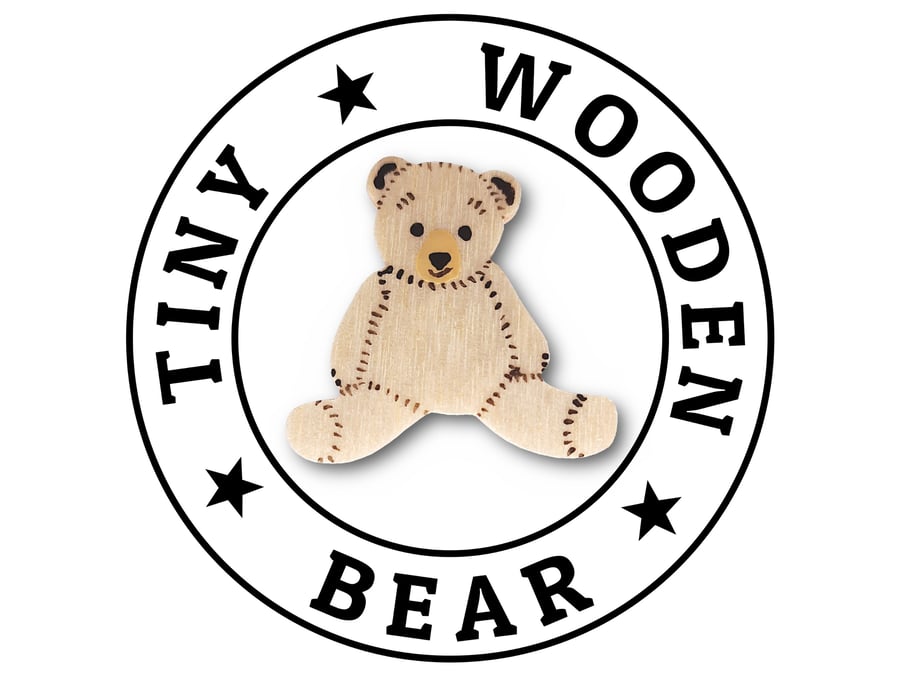 Tiny Wooden Bear