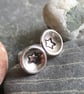 Minimalist silver star studs, celestial earrings, star lover gift - Image 5