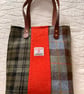The Harris Tweed Kingfisher Tote - Image 8