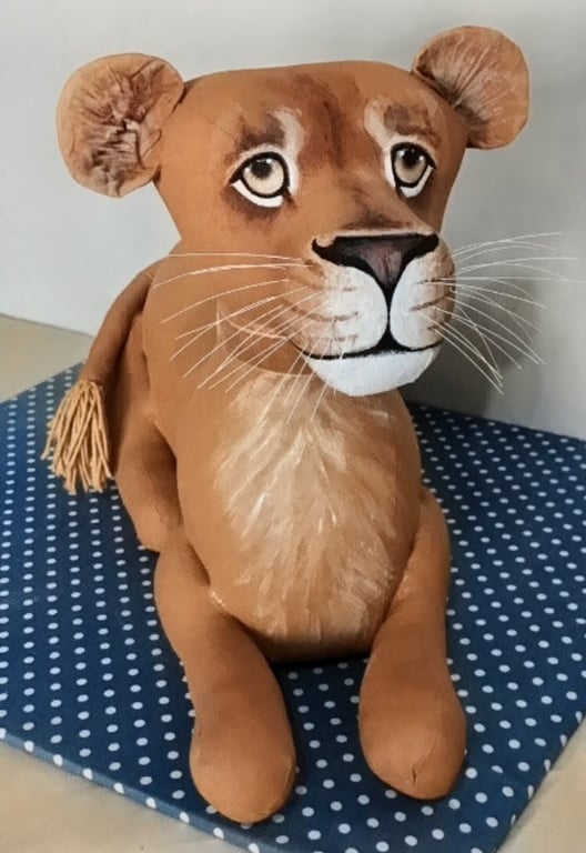 Lioness Doorstop or Floor Ornament